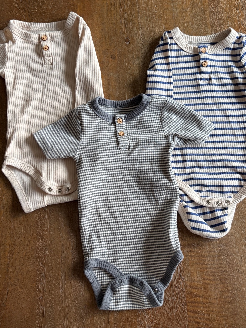 3- Pack Cat & Jack Baby Bodysuits